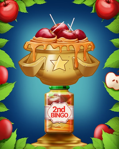 Pogo Second Bingo Apple Harvest Treats Bingo Badge