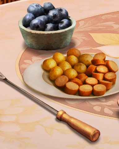 Claire Hart: Secret in the Shadows Fondue Party B4 Badge