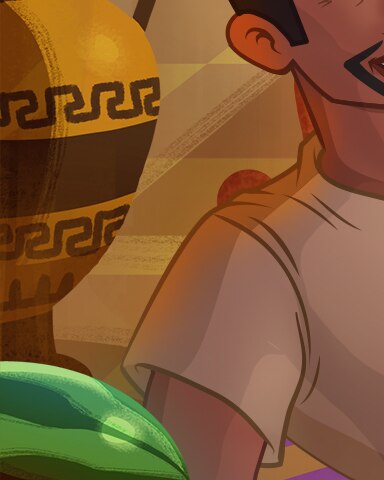 Mahjong Garden HD Opulent Fruit Fest B4 Badge