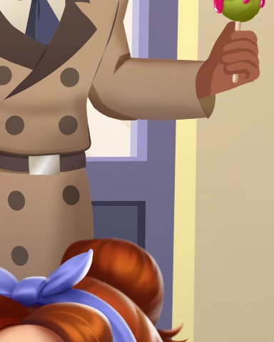 Pogo Card Scramble: Viola's Diner Apple Harvest Treats O2 Badge