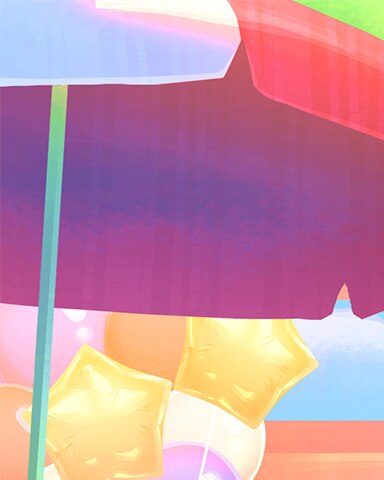 Solitaire Home Story Sports Tailgate Party B1 Badge