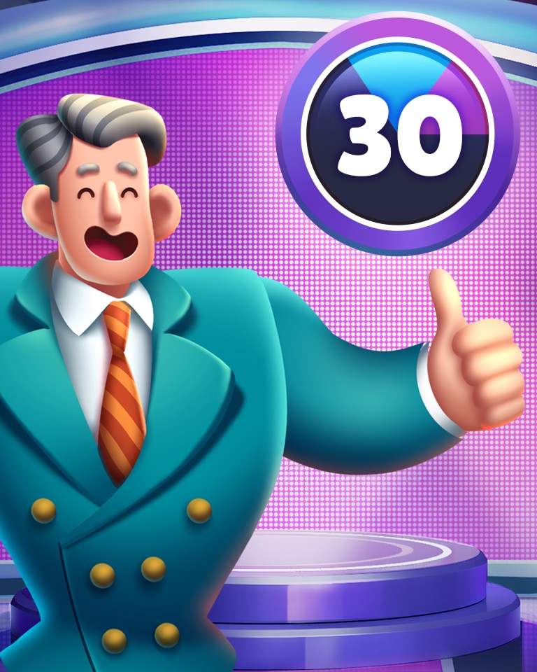Trivial Pursuit Online Quick Thinker Badge