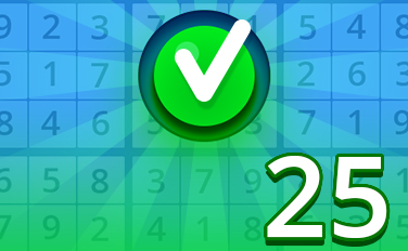 Pogo Daily Sudoku Easy I Badge