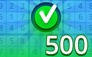 Pogo Daily Sudoku Easy VI Badge