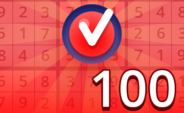 Pogo Daily Sudoku Hard IV Badge