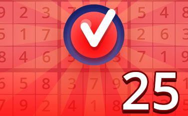Pogo Daily Sudoku Hard I Badge