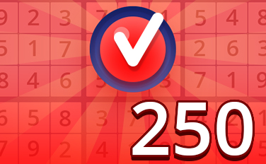 Pogo Daily Sudoku Hard V Badge