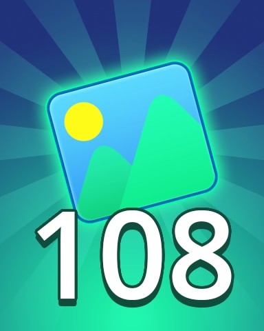 Pogo Daily Sudoku Theme 108 Badge
