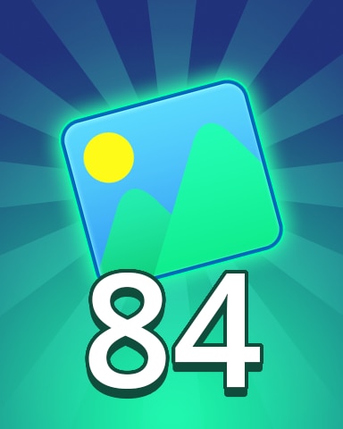 Pogo Daily Sudoku Theme 84 Badge