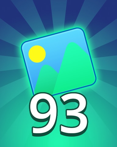 Pogo Daily Sudoku Theme 93 Badge