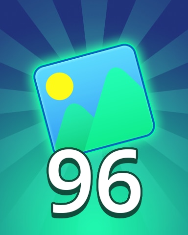 Pogo Daily Sudoku Theme 96 Badge