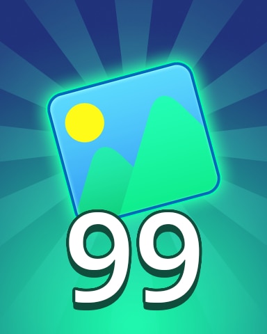 Pogo Daily Sudoku Theme 99 Badge