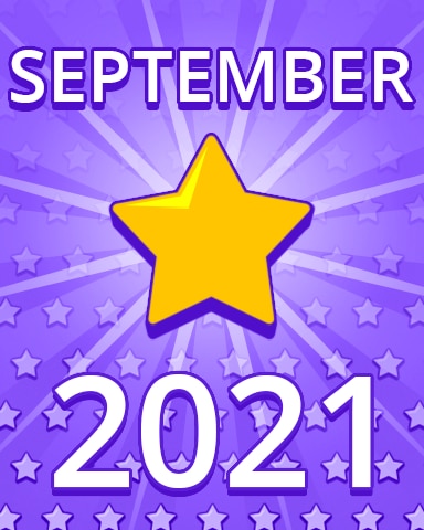 Pogo Daily Sudoku All Stars September 2021 Badge