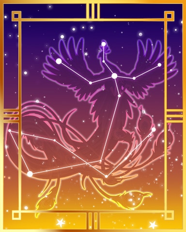 Azura the Peacock Gold 1 Badge