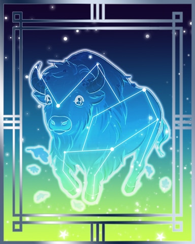 Tatanka the Celestial Bison Silver 2 Badge