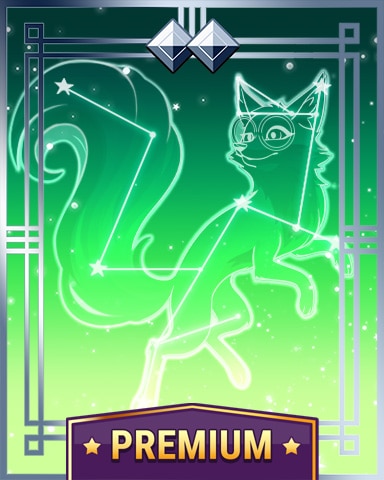 Renna the Clever Prestige Premium Silver Badge