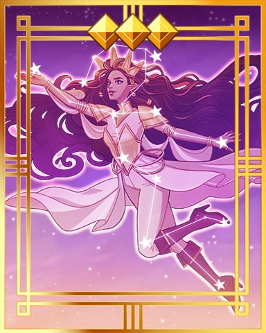 Solara the Radiant Prestige Gold Badge