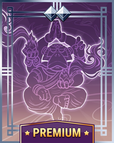 Ignara the Flamekeeper Prestige Premium Silver Badge