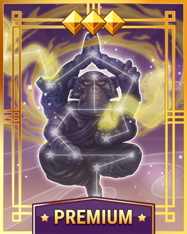 Ignara the Flamekeeper Prestige Premium Gold Badge