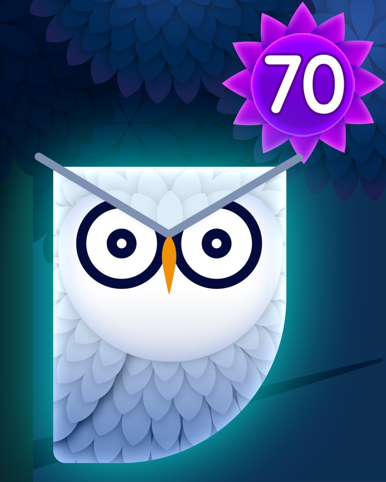 Lumeno Rank 70 Badge