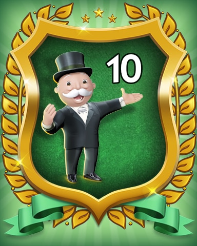 Monopoly Sudoku Rank 10 Badge