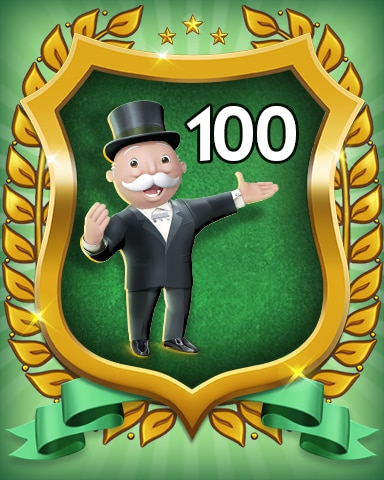 Monopoly Sudoku Rank 100 Badge