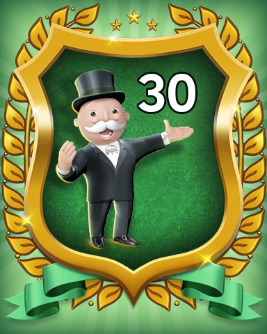 Rank 30 Badge - MONOPOLY Sudoku