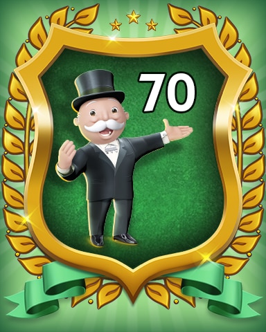 Monopoly Sudoku Rank 70 Badge