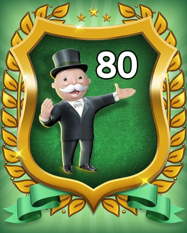 Monopoly Sudoku Rank 80 Badge