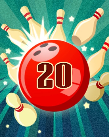 Pogo Bowl Rank 20 Badge