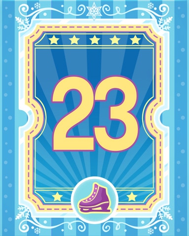 Pogo on Ice 23 Badge - Quinn's Aquarium