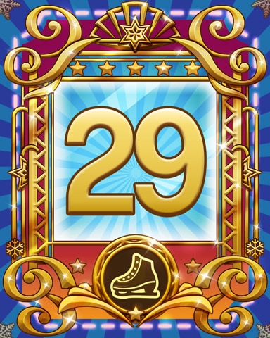 Pogo on Ice 29 Badge - Claire Hart: Secret in the Shadows