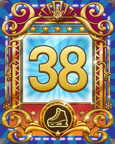 Pogo on Ice 38 Badge - Trivial Pursuit Online