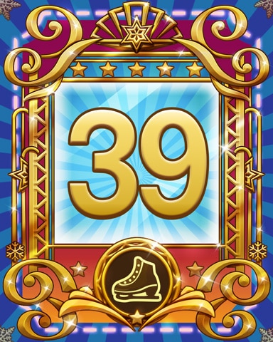 Pogo on Ice 39 Badge - Trivial Pursuit Online