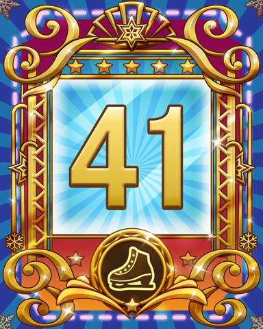 Pogo on Ice 41 Badge - MONOPOLY Sudoku