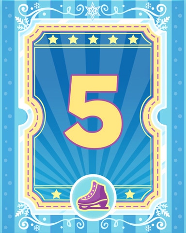 Pogo on Ice 5 Badge - Mahjong Sanctuary