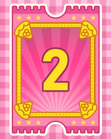 Pie Eating Contest Badge 2 - Mahjong Safari HD