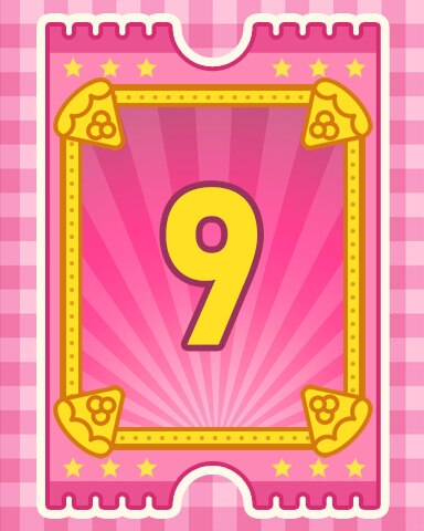 Pie Eating Contest Badge 9 - Yahtzee! Wild