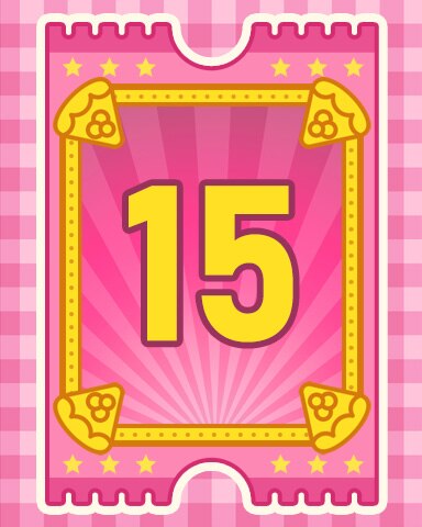 Pie Eating Contest Badge 15 - Snowbird Solitaire
