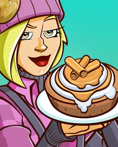 Pie Eating Contest Maple Marie Badge
