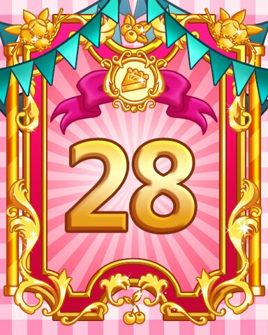 Pie Eating Contest Badge 28 - Word Whomp HD