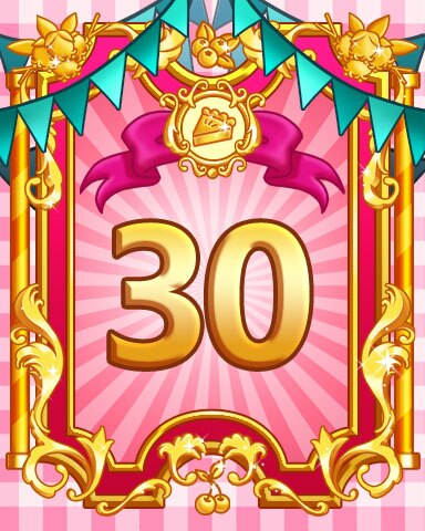 Pie Eating Contest Badge 30 - Word Whomp HD