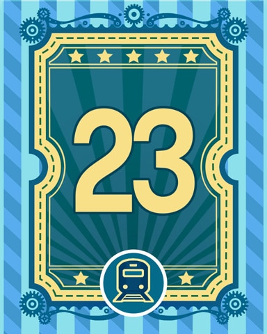 All Aboard 23 Badge - Quinn's Aquarium