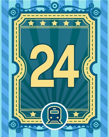 All Aboard 24 Badge - Quinn's Aquarium
