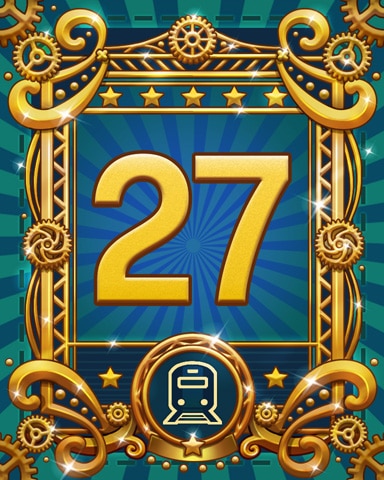 All Aboard 27 Badge - Canasta HD