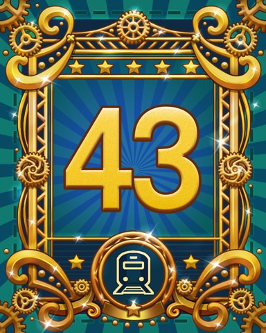 All Aboard 43 Badge - Phlinx II