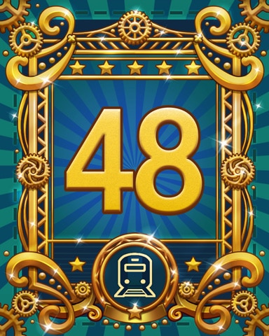 All Aboard 48 Badge - Spades HD