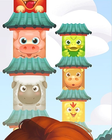 Stack'em HD Tea Garden 7 Badge