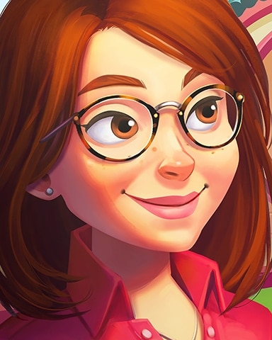 Solitaire Home Story Tea Garden 5 Badge