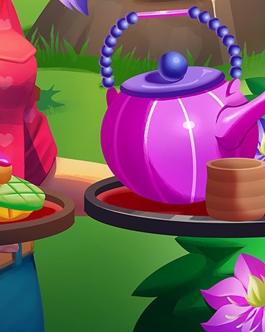 Sweet Tooth Town Tea Garden 10 Badge